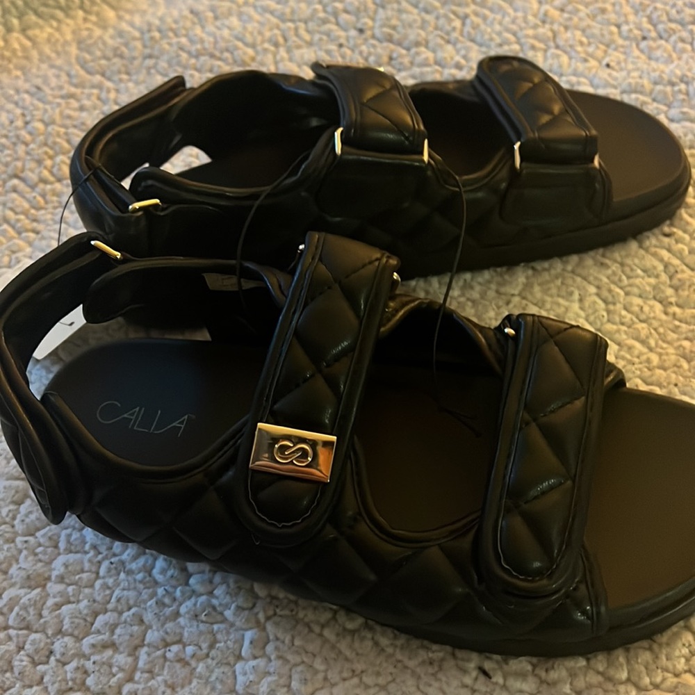 NEW Calia Womens Quilt Sandals